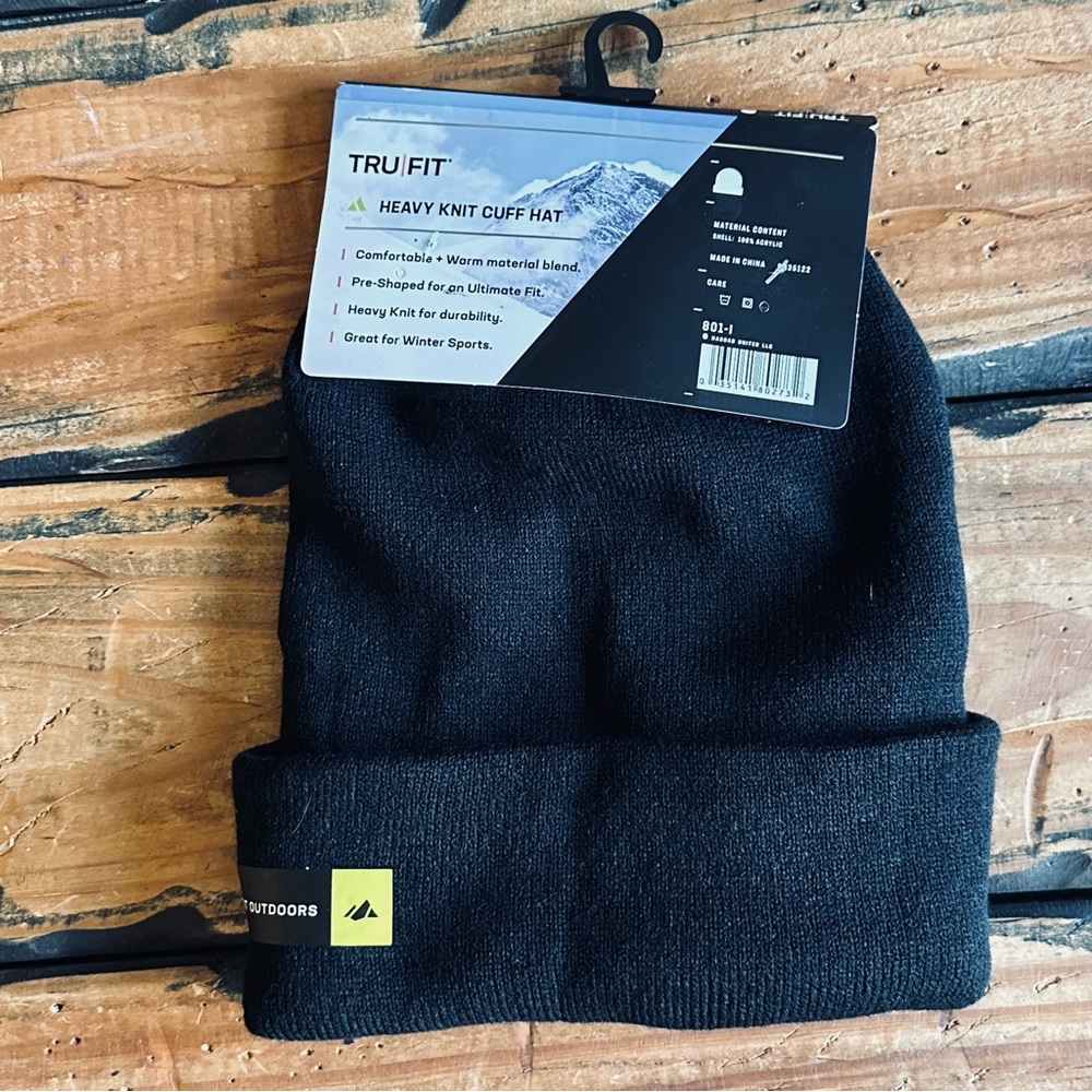 NWT True Fit heavy knit beanie! - Picture 1 of 5